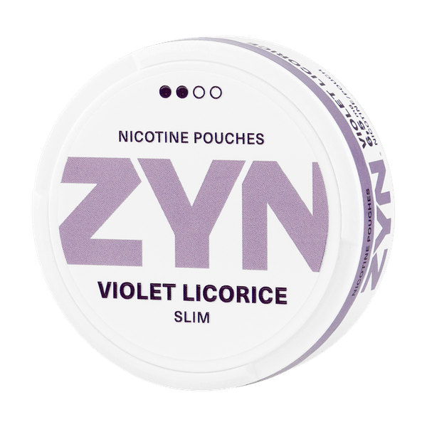 ZYN Violet Licorice Slim nikotinpárnák