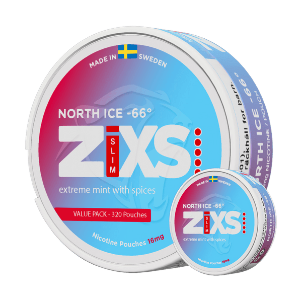 ZIXS North Ice 66 Jumbo Can nikotinpárnák